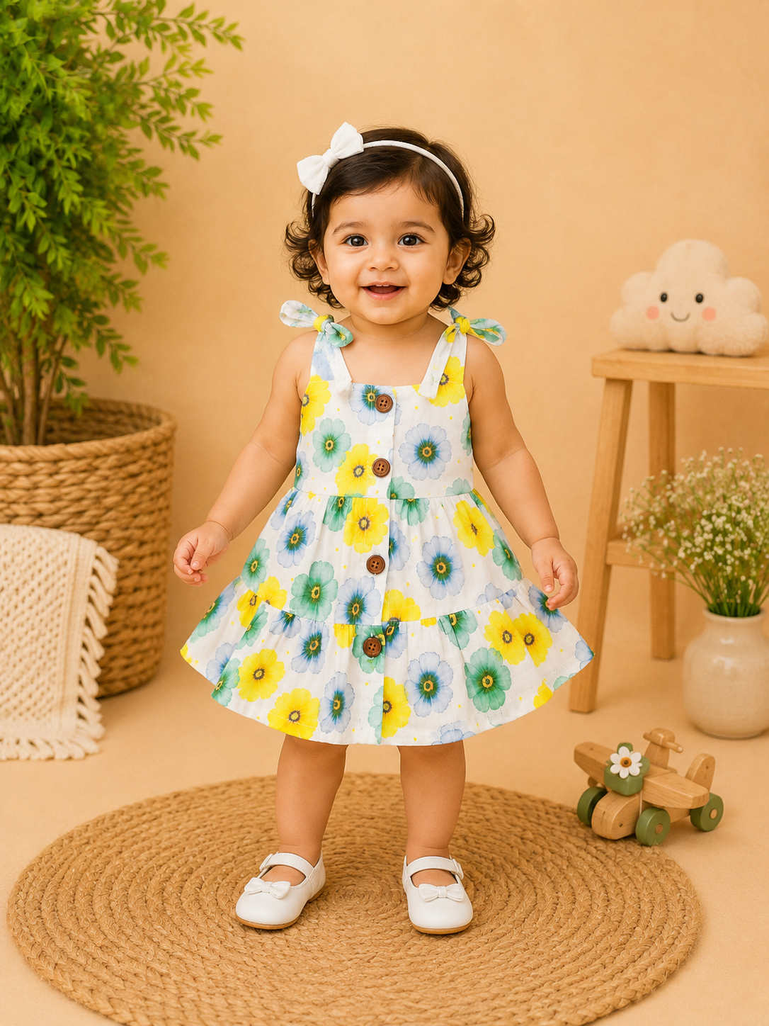 Flower Knot Frock