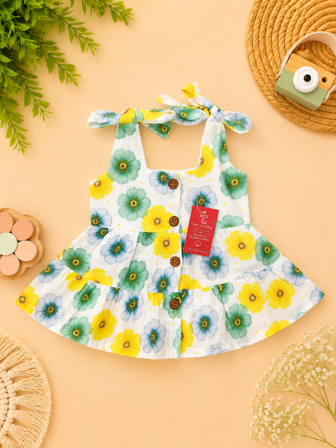 Flower Knot Frock - Image 2