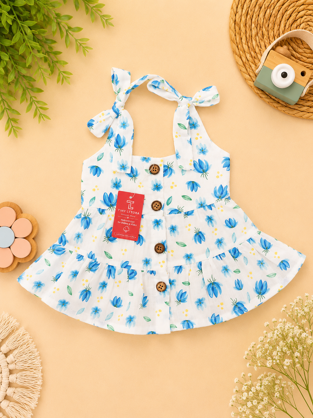 Flower Knot Frock - Image 4