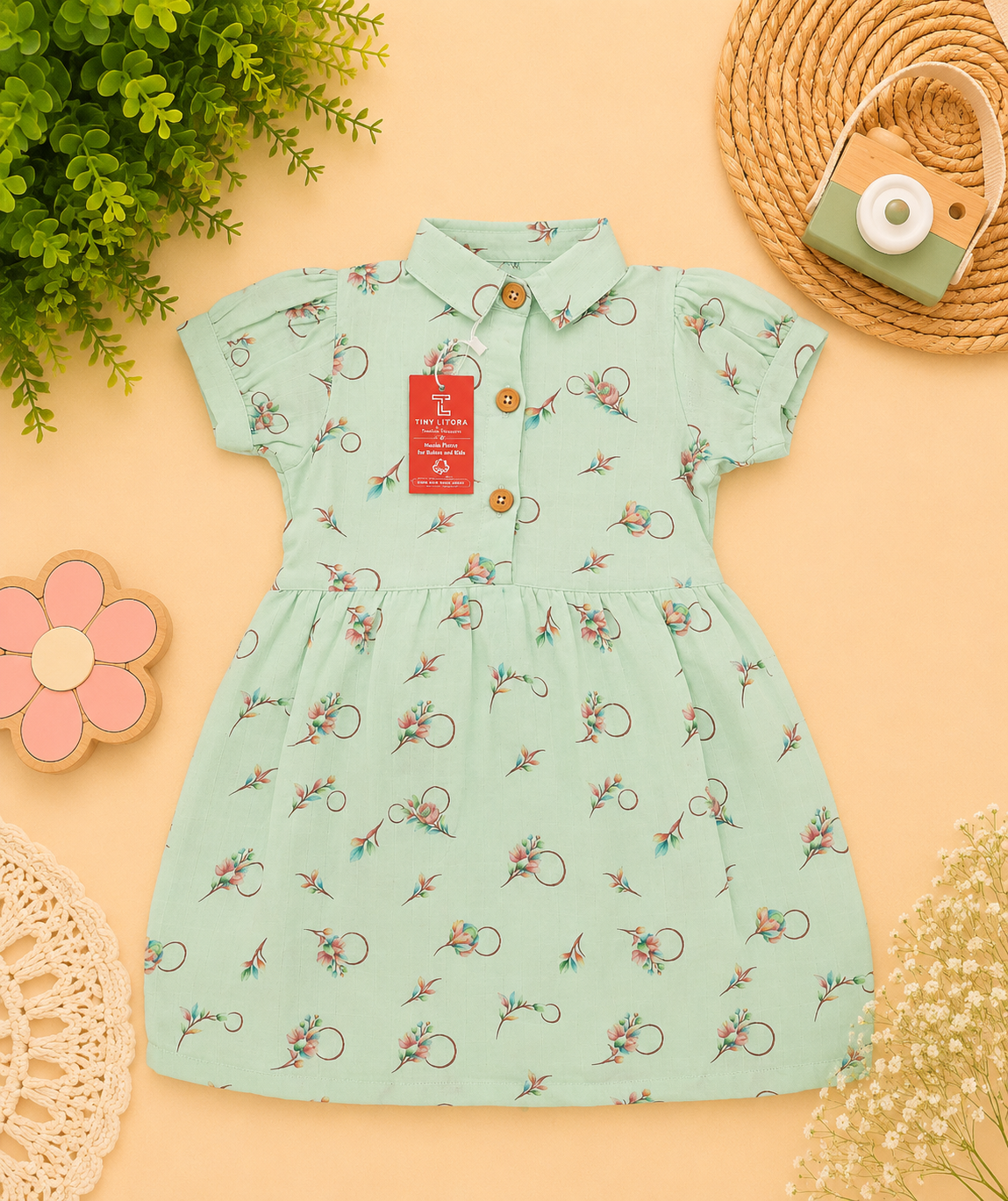 Collar frock - Image 2