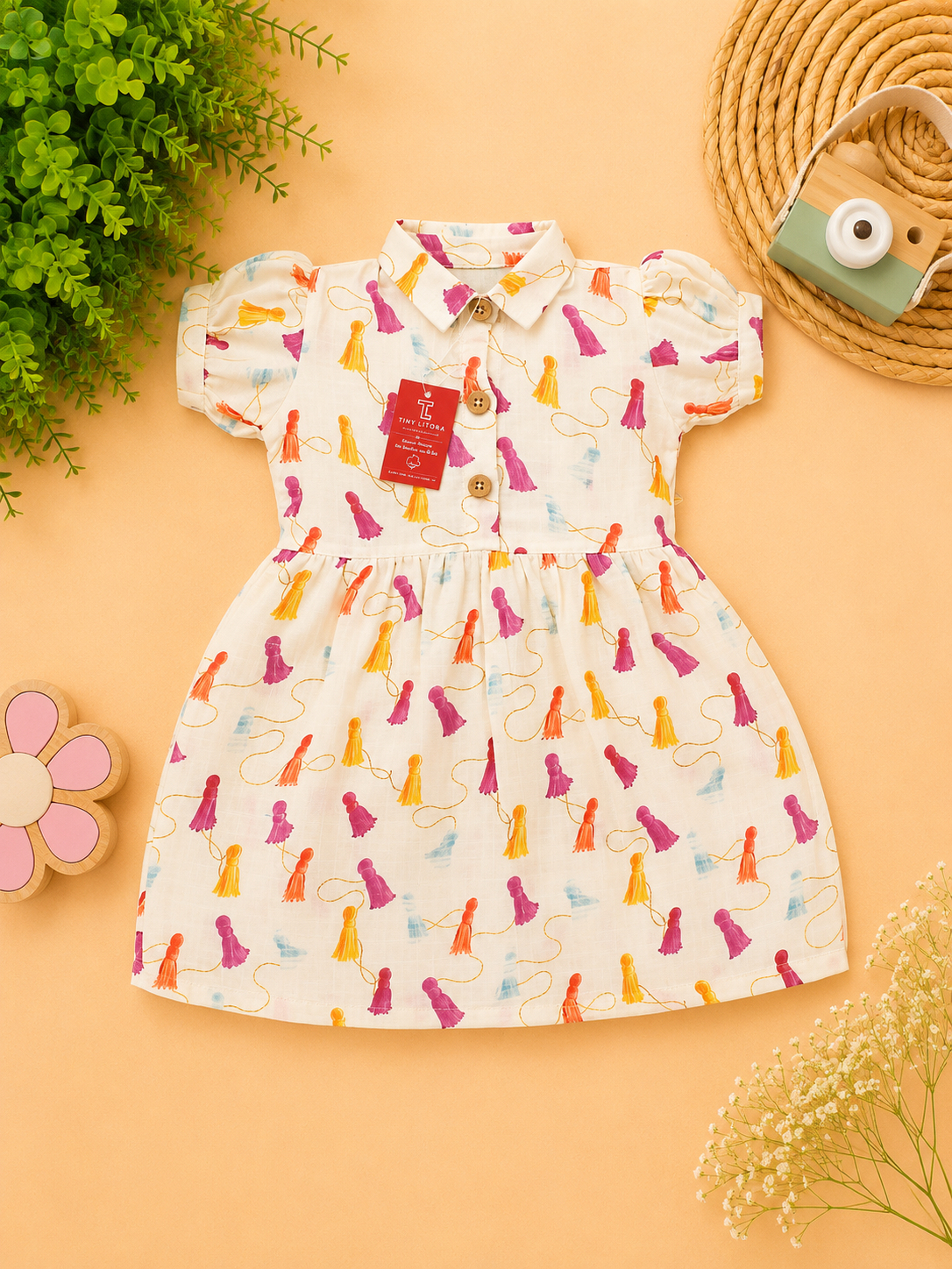 Collar frock - Image 4